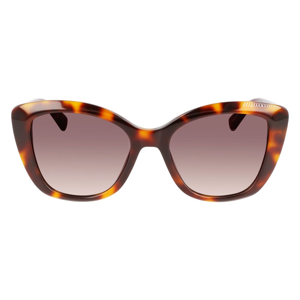 Longchamp Brown Acetate solbriller