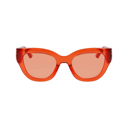 Longchamp Orange Injected Sunglasses