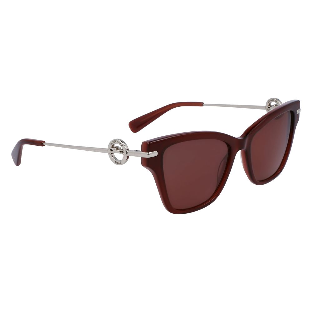 Longchamp Brown Acetate solbriller