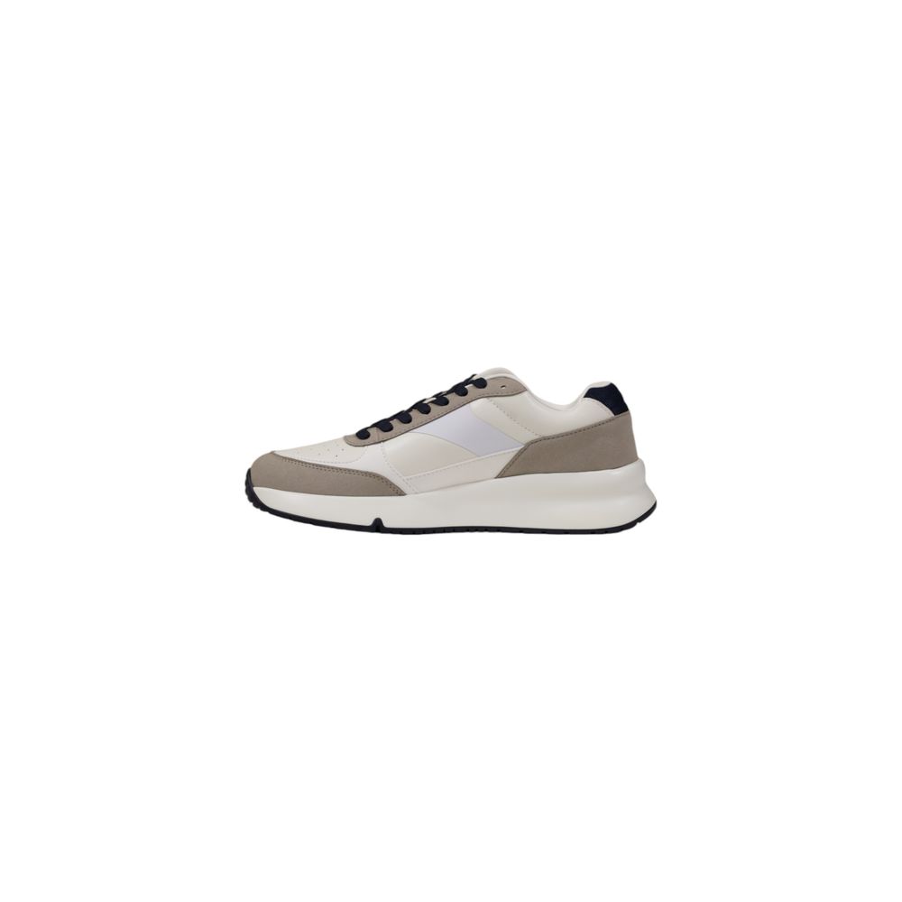 Armani Exchange Hvid Polyester Sneaker