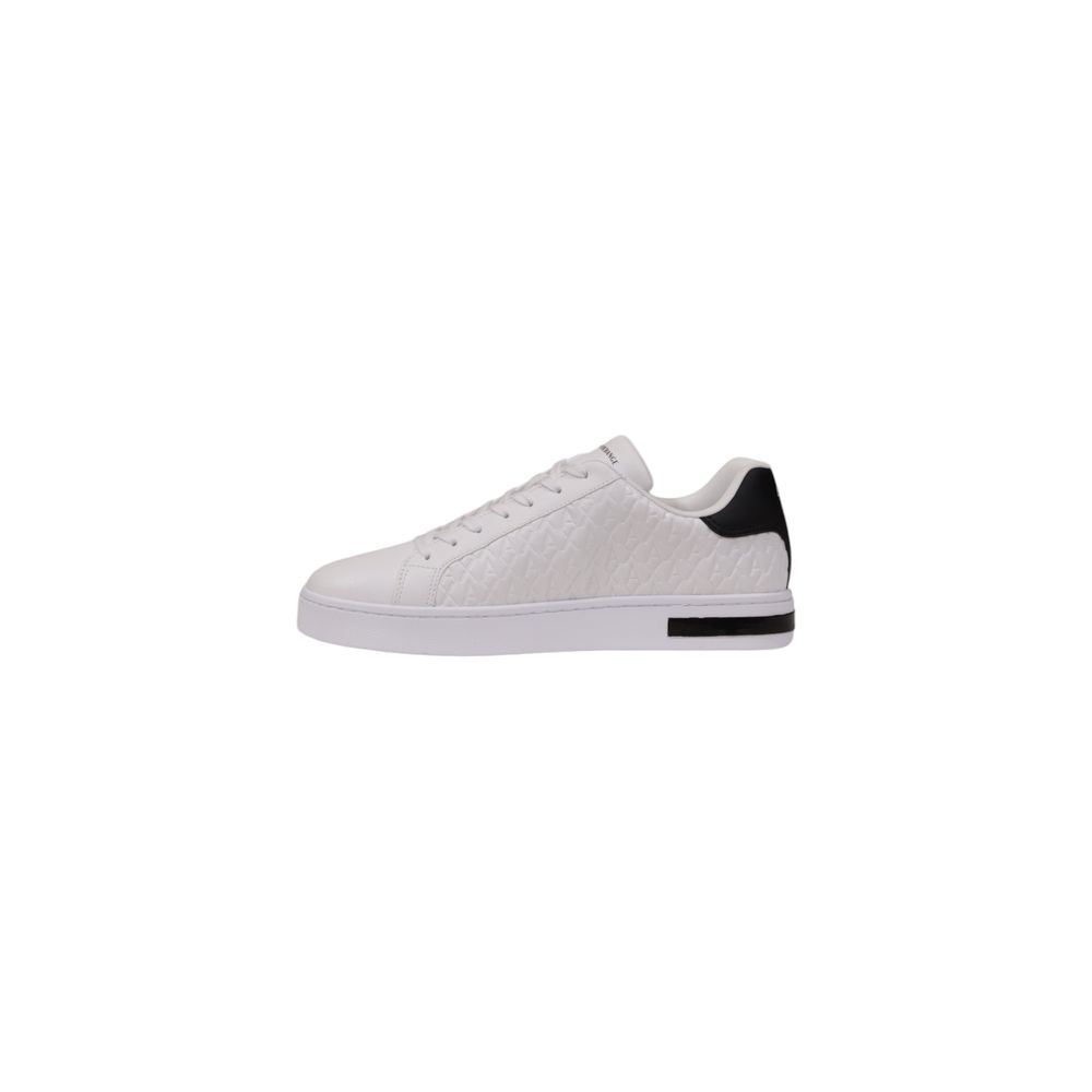 Armani Exchange Hvid Polyester Sneaker