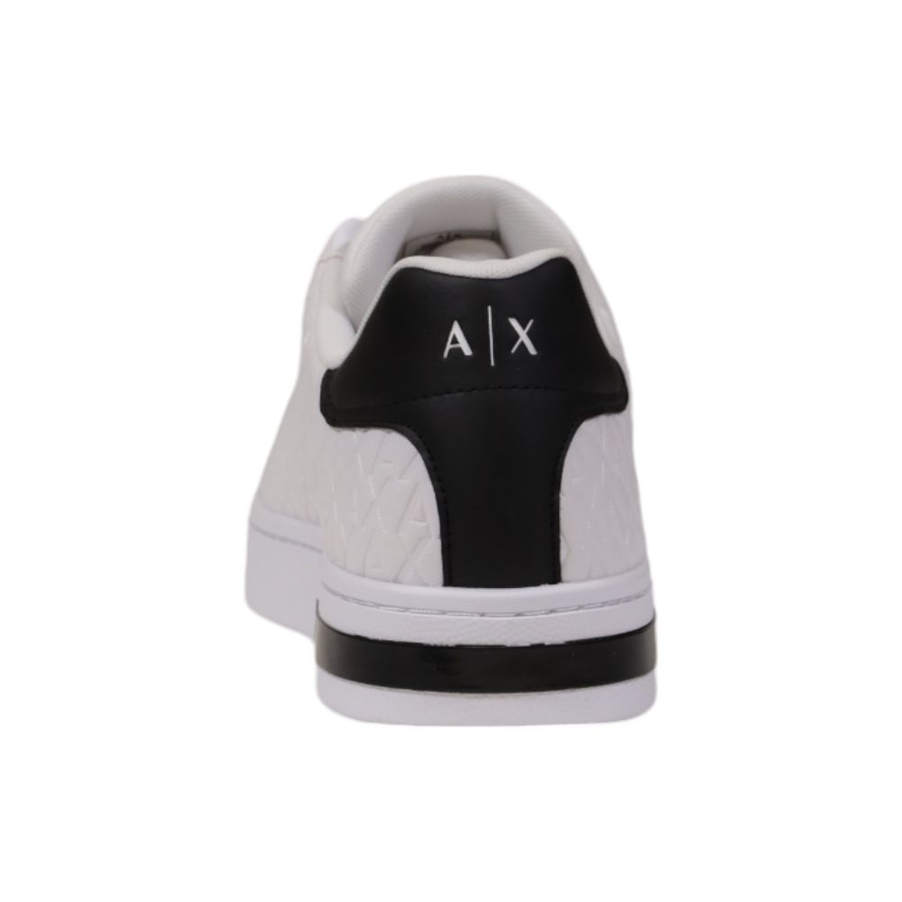 Armani Exchange Hvid Polyester Sneaker