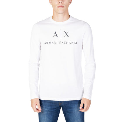 Armani Exchange Hvid Bomuldsskjorte