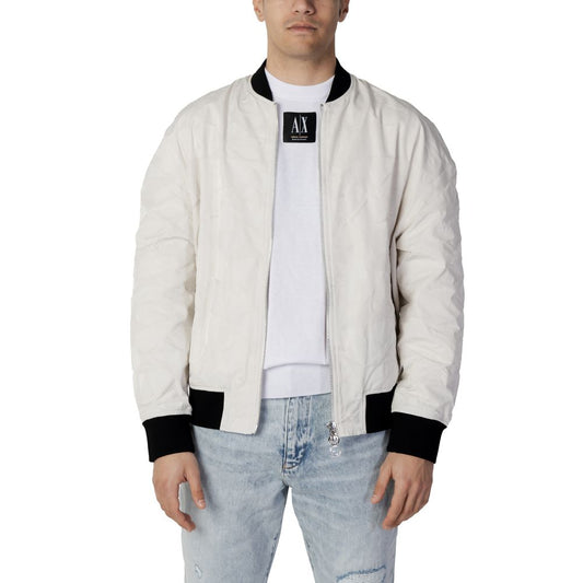 Armani Exchange Cream Polyester Jakke