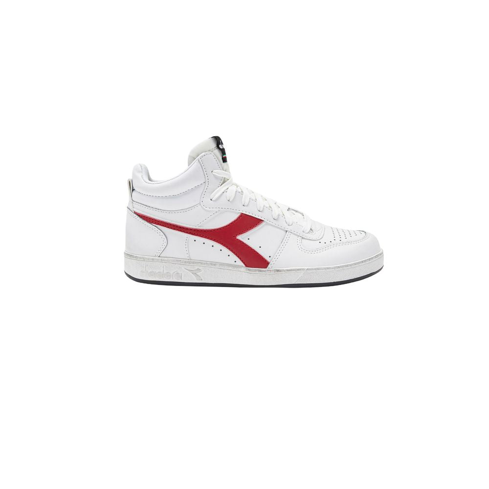 Diadora rød læder sneaker