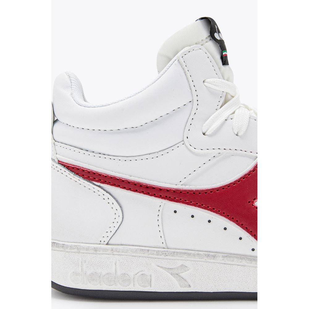 Diadora rød læder sneaker