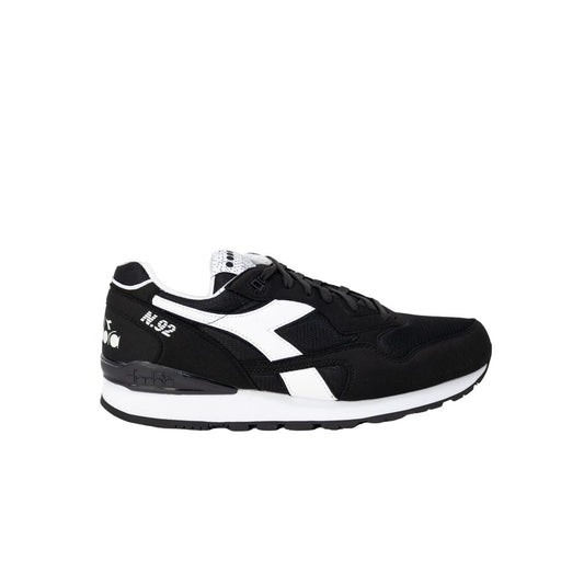 Diadora sort stof sneaker