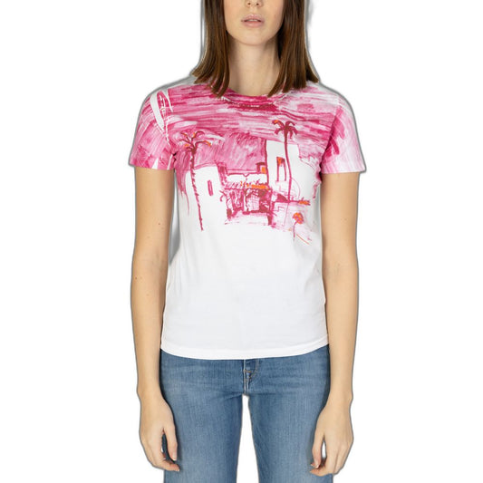 Desigual Multicolor Bomuldstoppe &amp; T-shirt