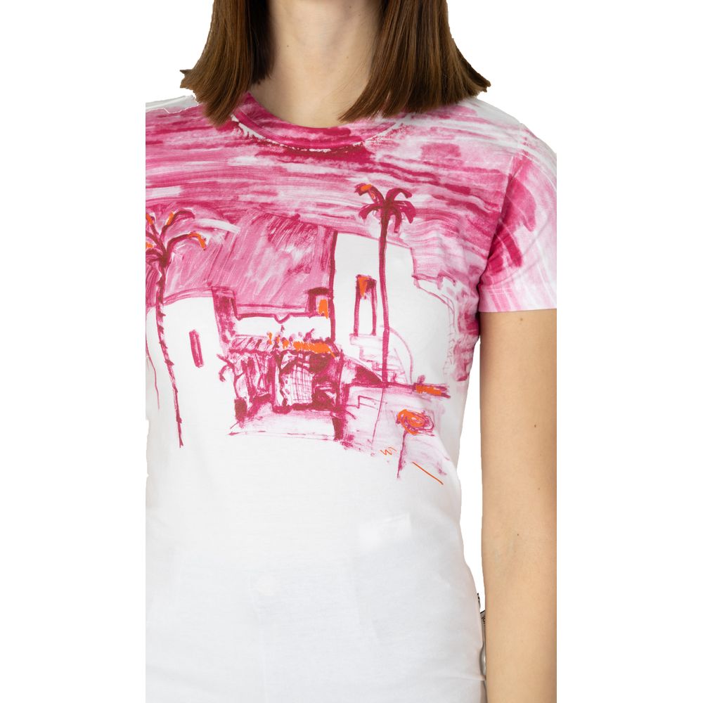 Desigual Multicolor Bomuldstoppe &amp; T-shirt