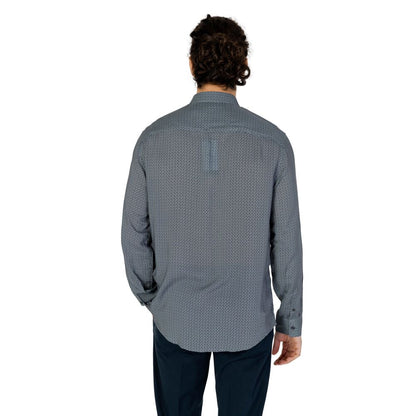 Armani Exchange Grå Viskose Skjorte
