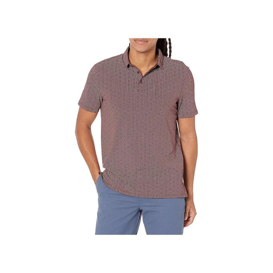 Armani Exchange Bordeaux bomuld poloshirt