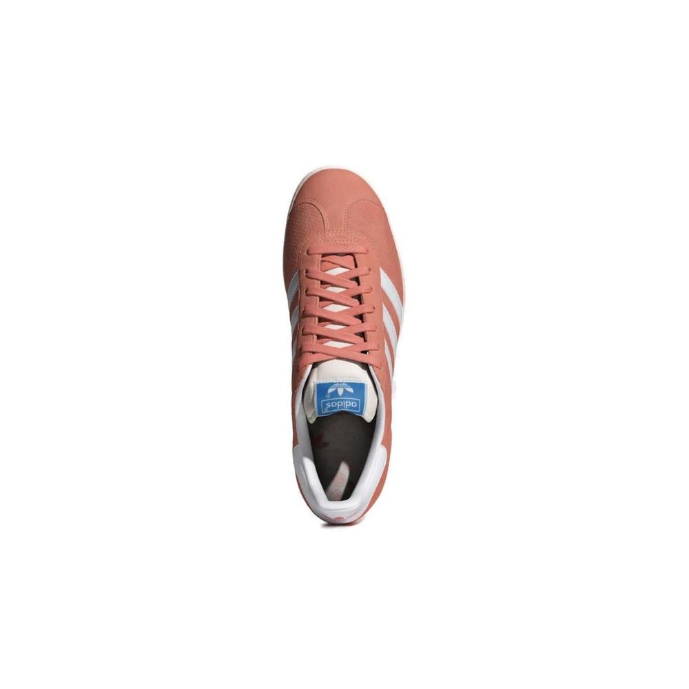 Adidas orange sneaker i ruskind