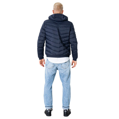 Armani Exchange Blå Polyesterjakke