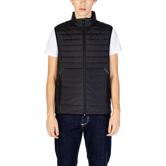 Hugo Boss sort polyesterjakke