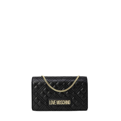 Love Moschino sort polyethylen håndtaske