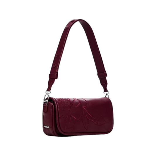 Desigual Bordeaux Polyethylen håndtaske