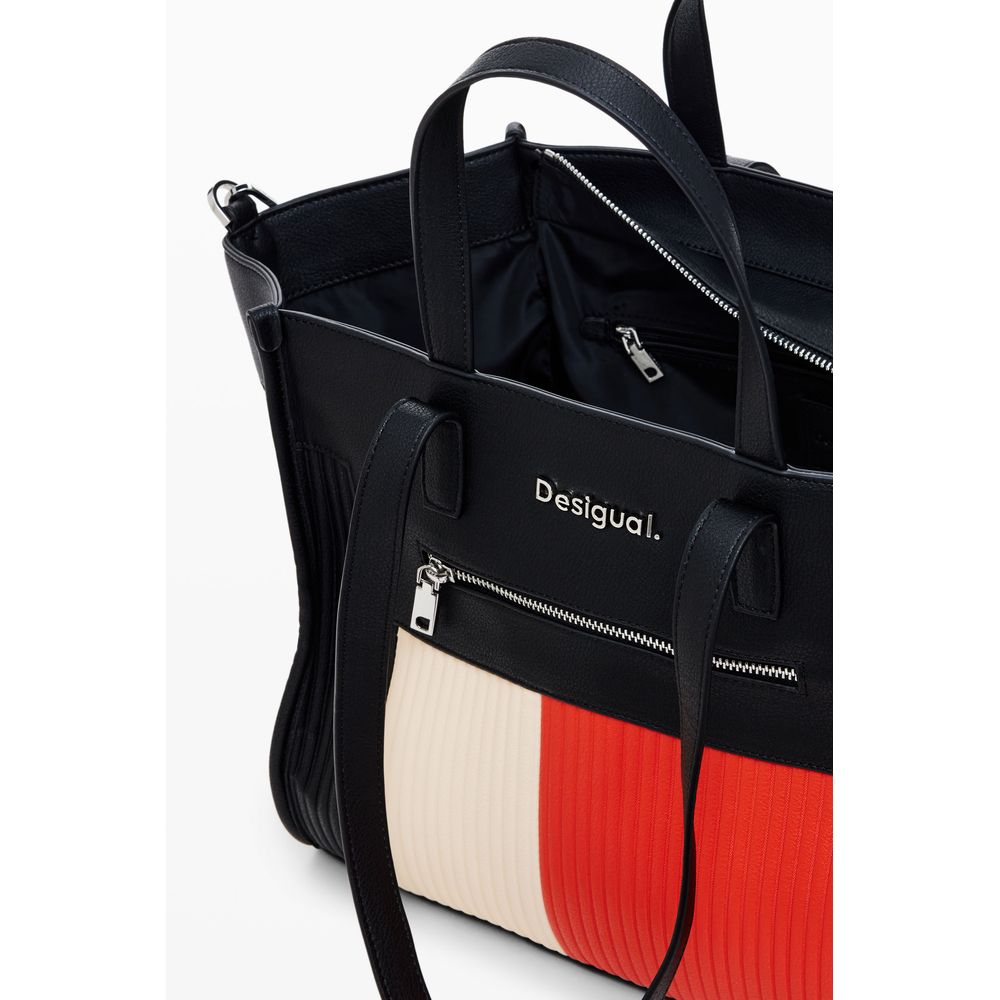 Desigual sort polyethylen håndtaske