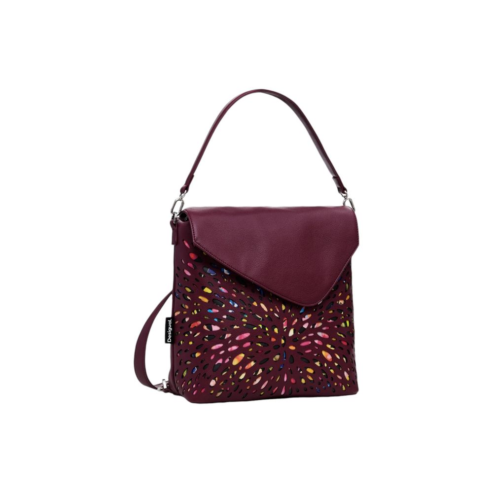 Desigual Bordeaux polyethylen rygsæk