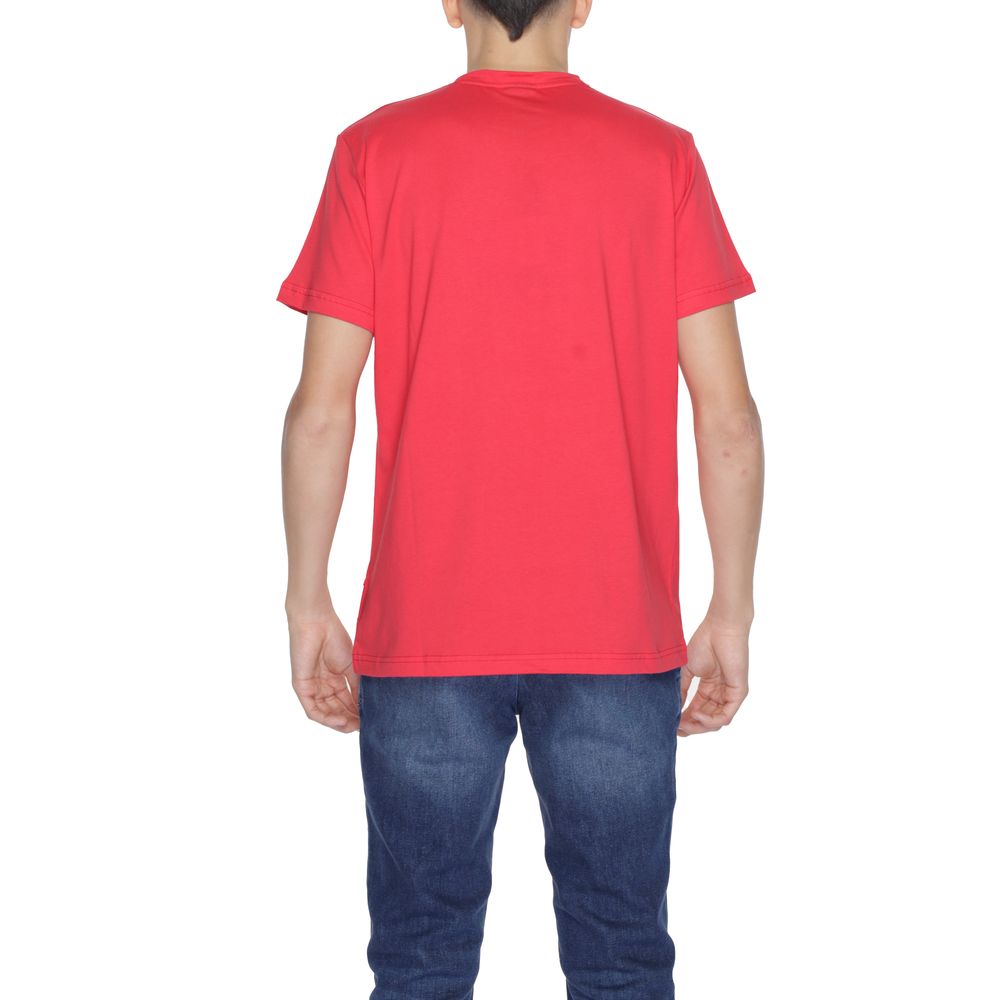 Ikon rød bomuld T-shirt