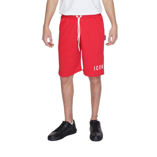 Ikon Rød Bomuld Short