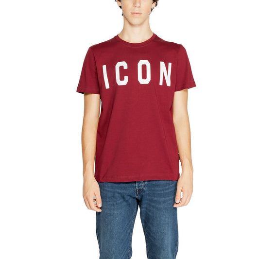 Ikon Bordeaux bomuld T-shirt