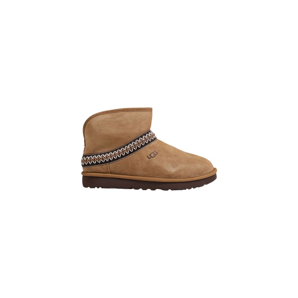 UGG Beige ruskindsstøvle