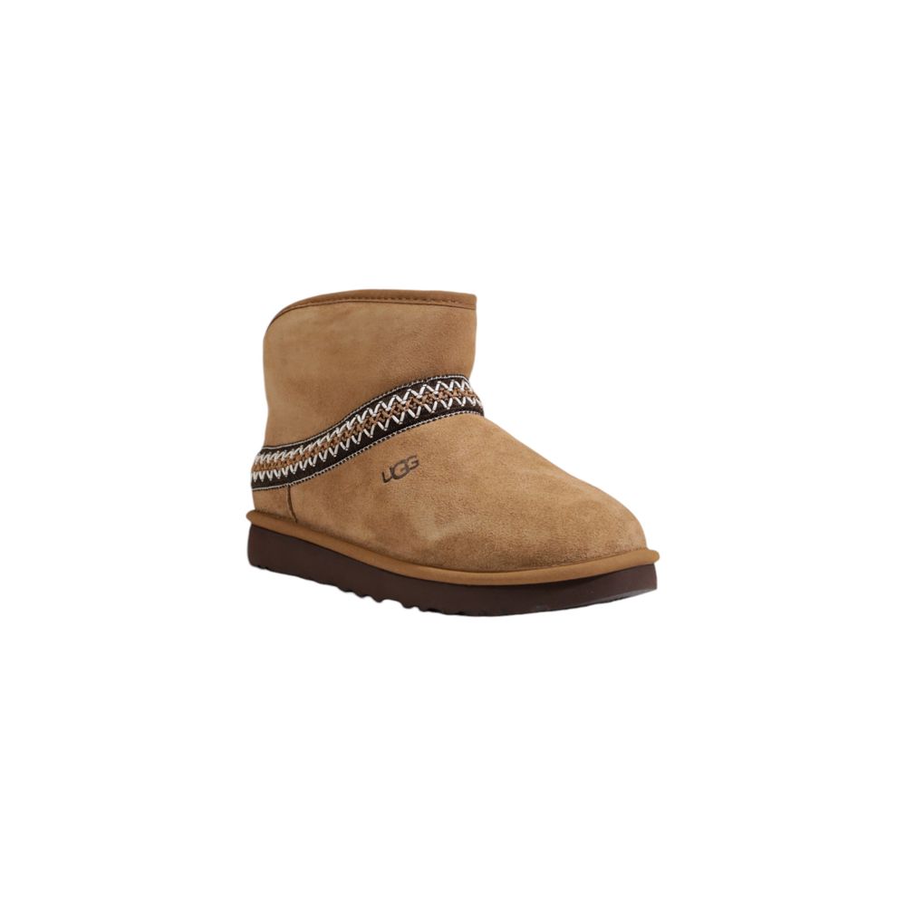 UGG Beige ruskindsstøvle