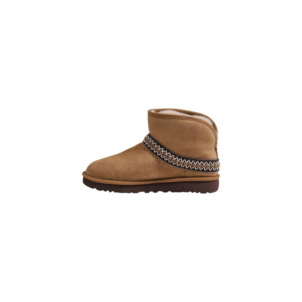 UGG Beige ruskindsstøvle