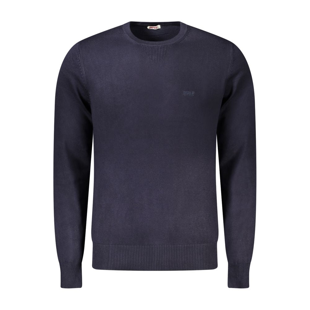 Rifle Blue Viscose Men Sweater