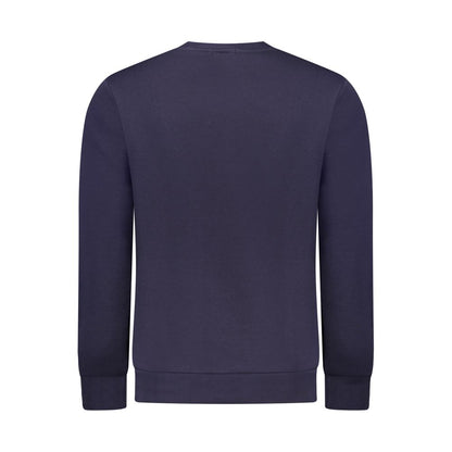 Rifle Blue Cotton Men Sweater