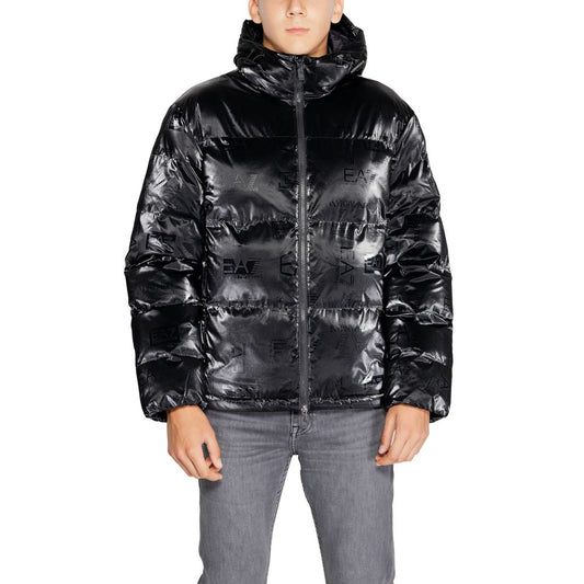EA7 Emporio Armani Sort Polyesterjakke