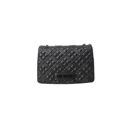 Love Moschino sort polyethylen håndtaske