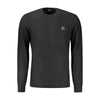 Hugo Boss Black Cotton Men Sweater