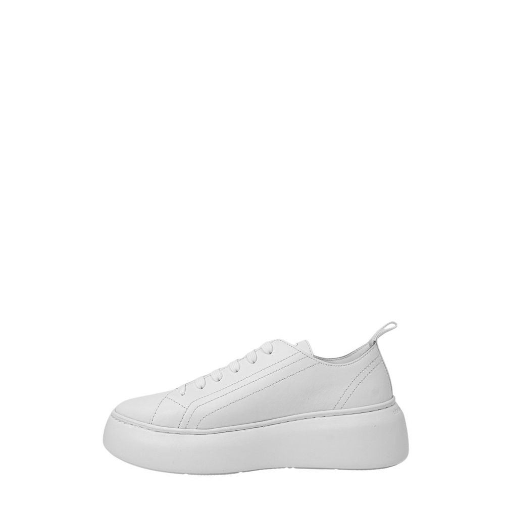 Armani Exchange Sneaker i hvid læder