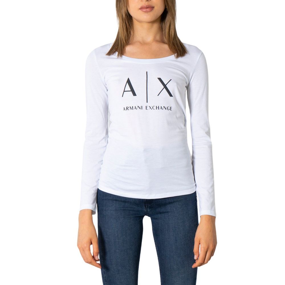 Armani Exchange Hvide bomuldstoppe &amp; T-shirt