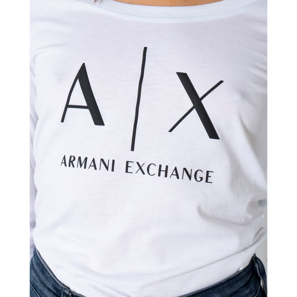 Armani Exchange Hvide bomuldstoppe &amp; T-shirt