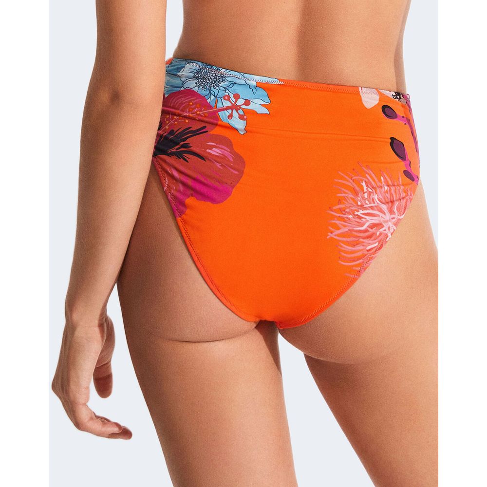 Desigual orange polyester badetøj