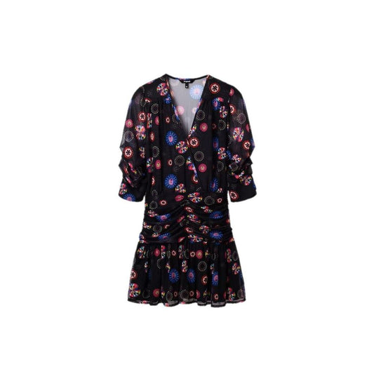 Desigual sort polyester kjole