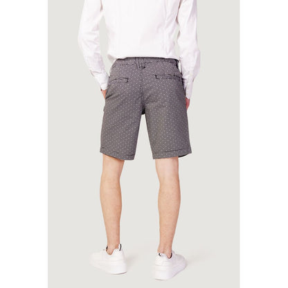 Armani Exchange sorte og hvide bomuldsshorts