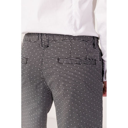 Armani Exchange sorte og hvide bomuldsshorts