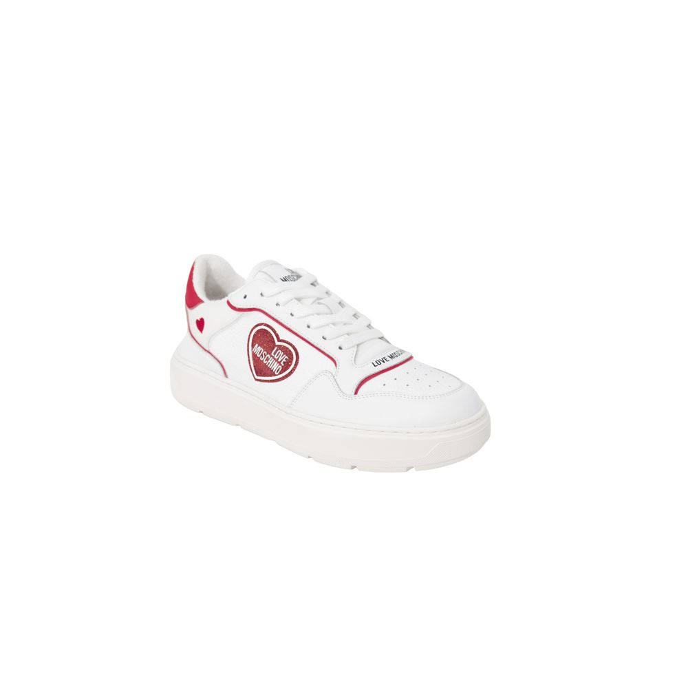 Love Moschino Røde Polyethylen Sneaker