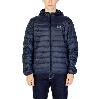 EA7 Emporio Armani Blå Polyamid Jakke