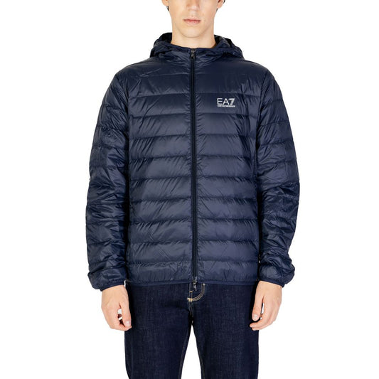 EA7 Emporio Armani Blå Polyamid Jakke