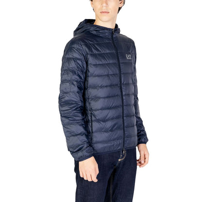 EA7 Emporio Armani Blå Polyamid Jakke
