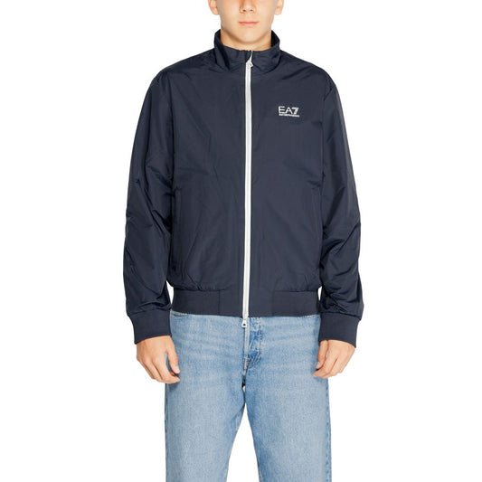 EA7 Emporio Armani Blå Polyamid Jakke