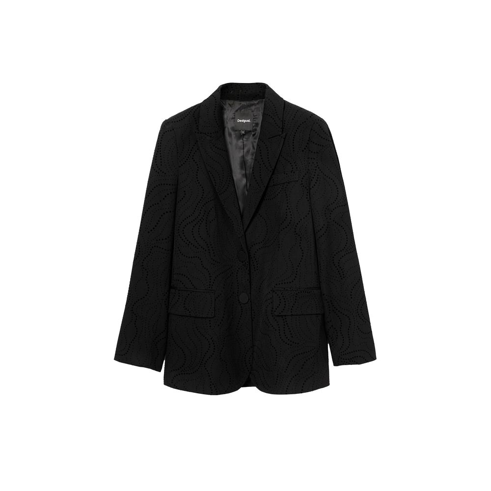 Desigual sorte polyesterdragter og blazer