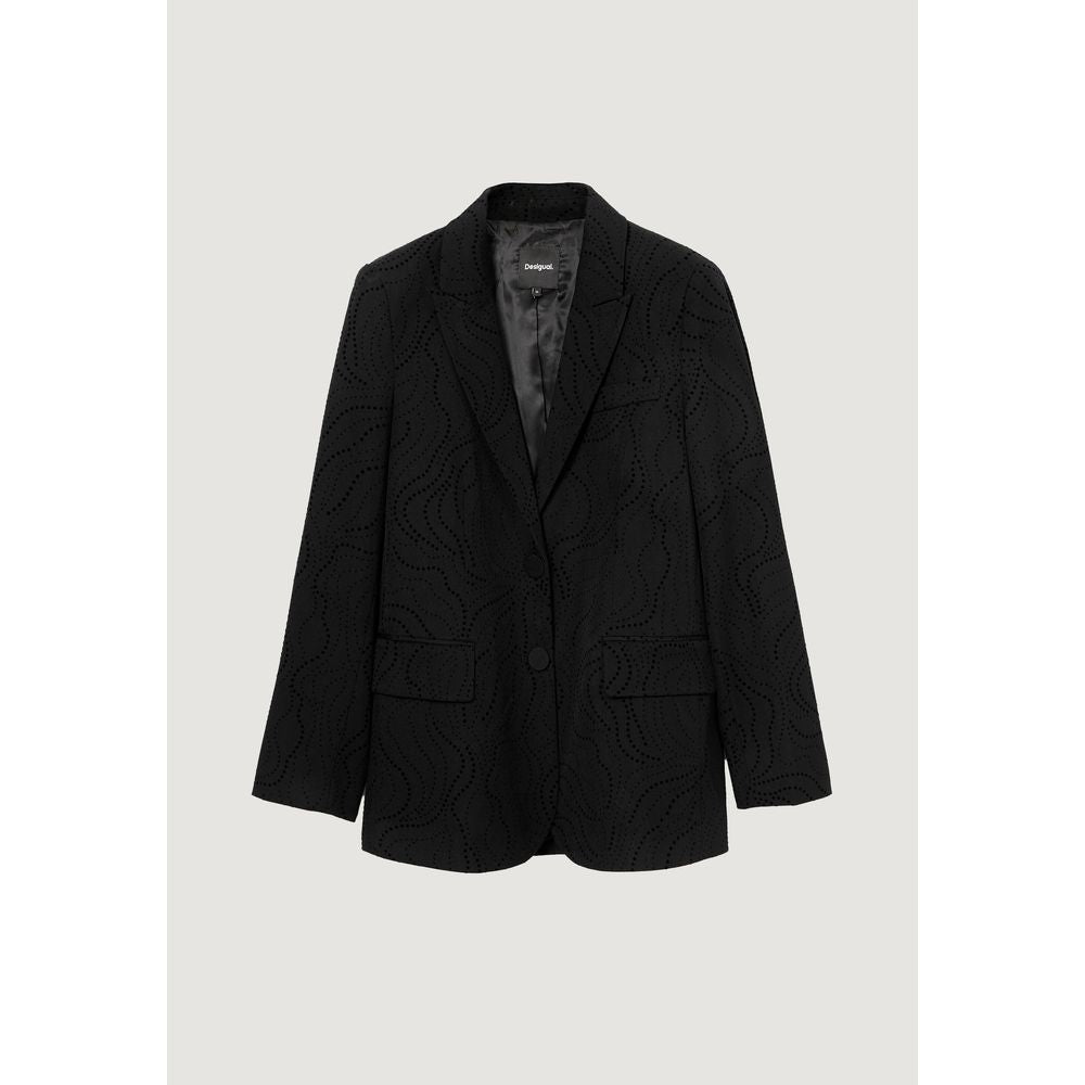 Desigual sorte polyesterdragter og blazer