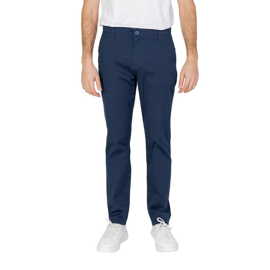 Armani Exchange Blue Cotton Jeans &amp; Bukser