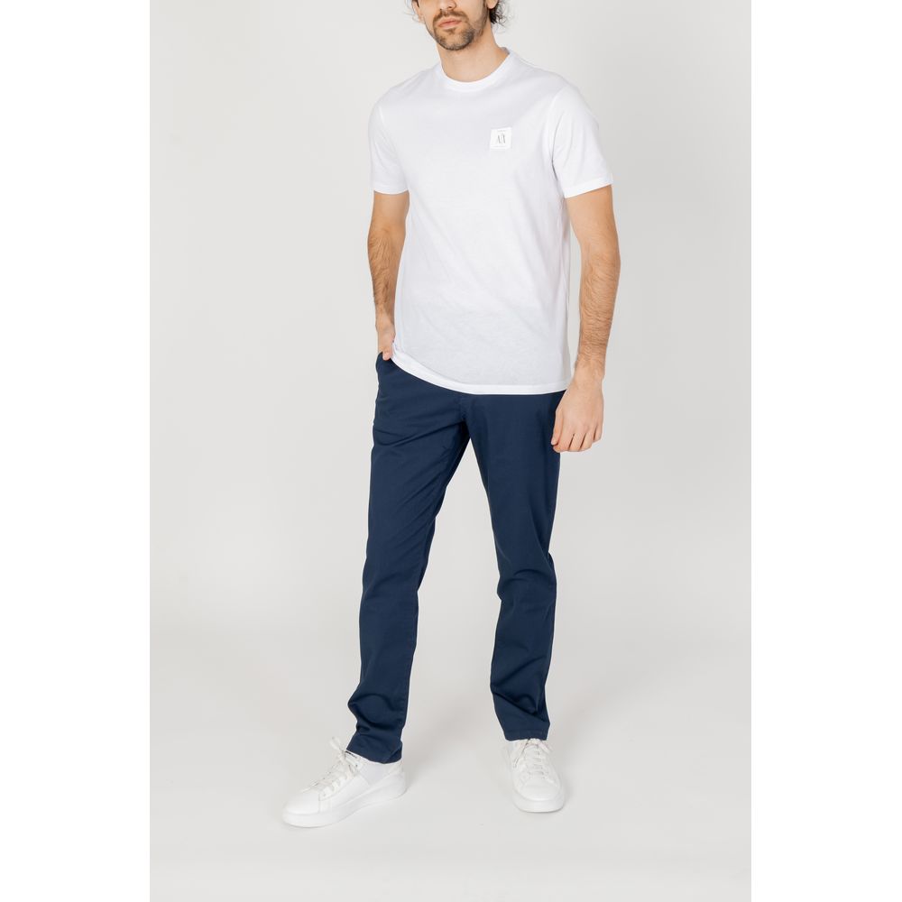 Armani Exchange Blue Cotton Jeans &amp; Bukser