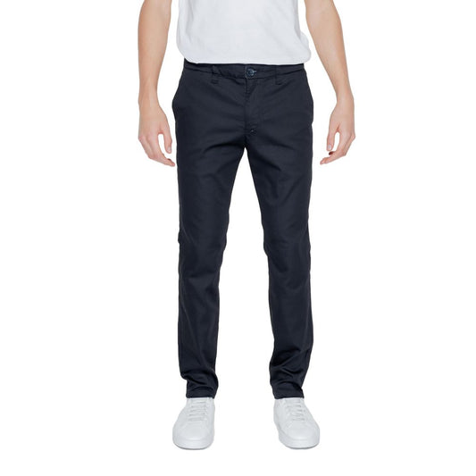 Armani Exchange Black Cotton Jeans &amp; Bukser